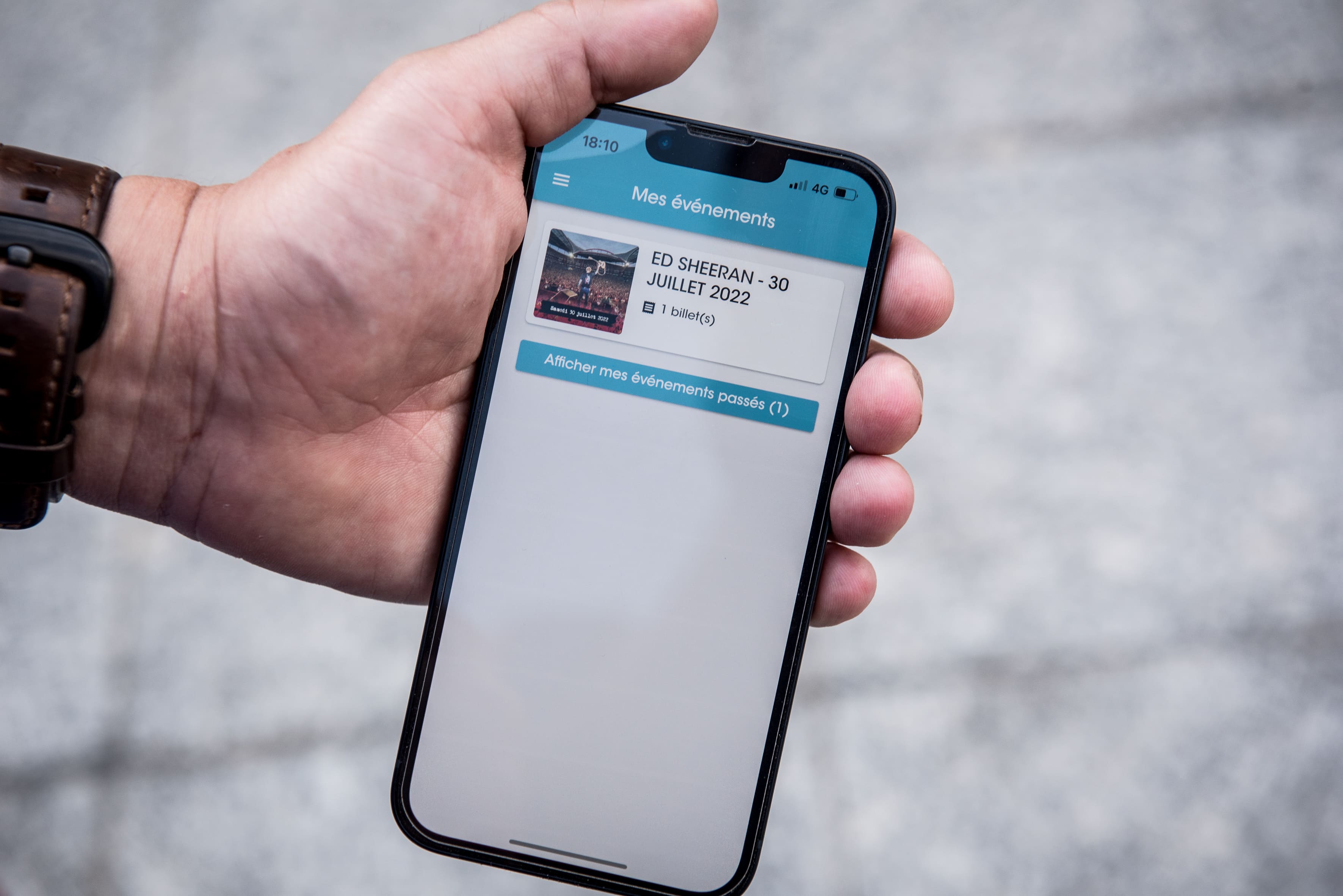 Ed Sheeran Mobile Ticket SECUTIX